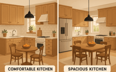 Comfortable Kitchen vs Spacious Kitchen: Which One is Right for Your Home?