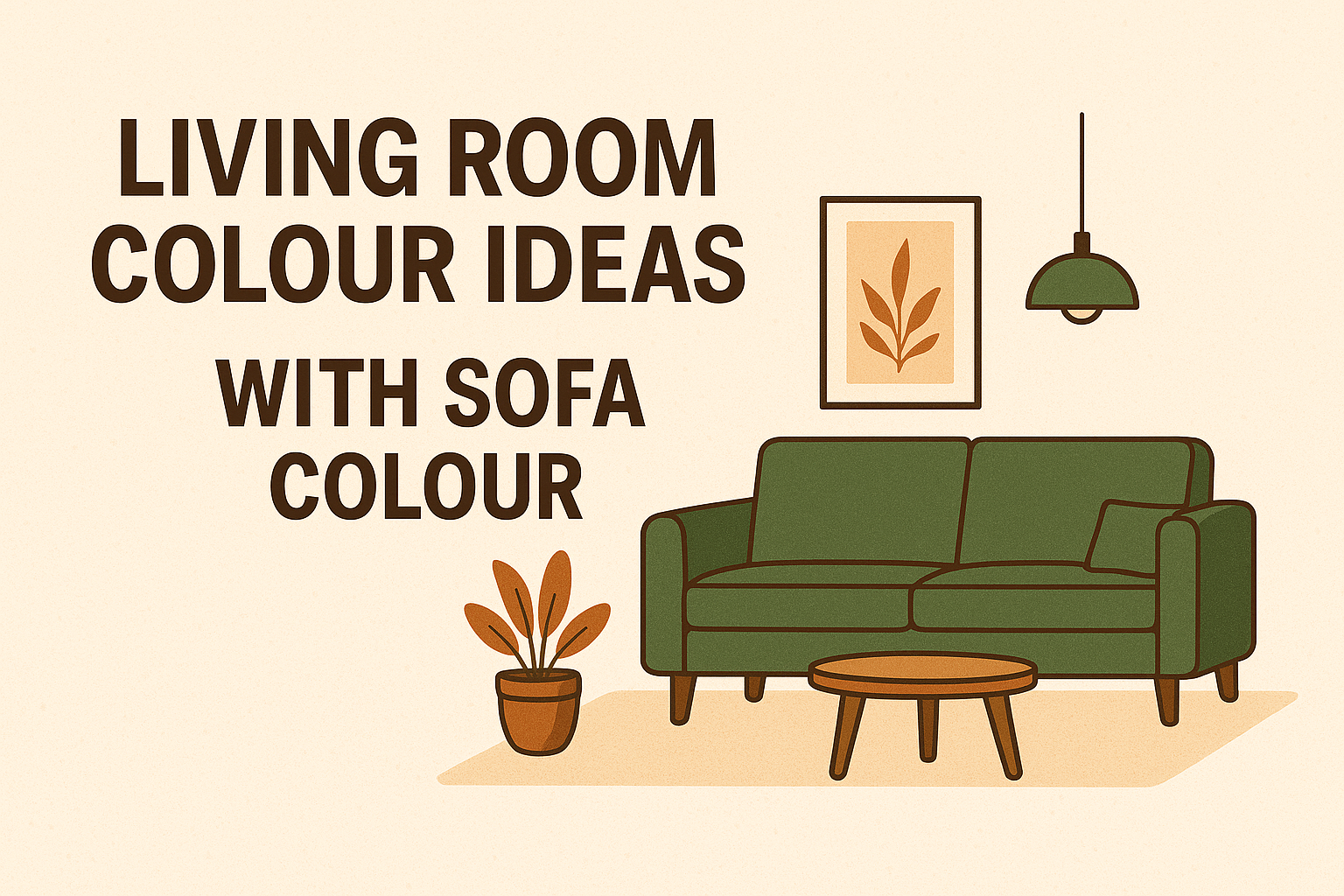 Living Room Colour Ideas with Sofa Colour – Transform Your Space with Frentko